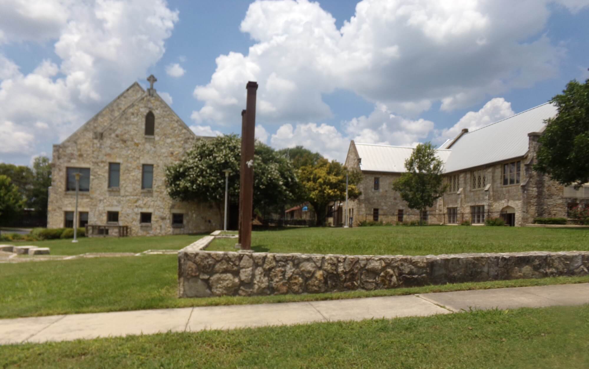 Church in historic downtown Boerne.